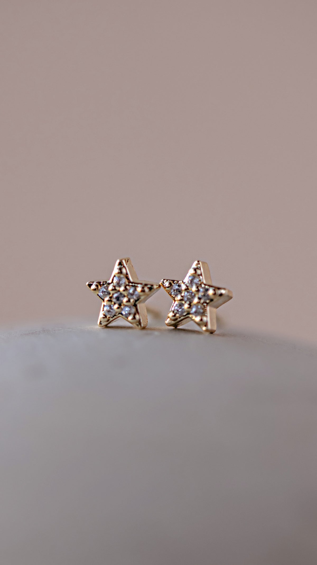 CZ Star Stud Earring