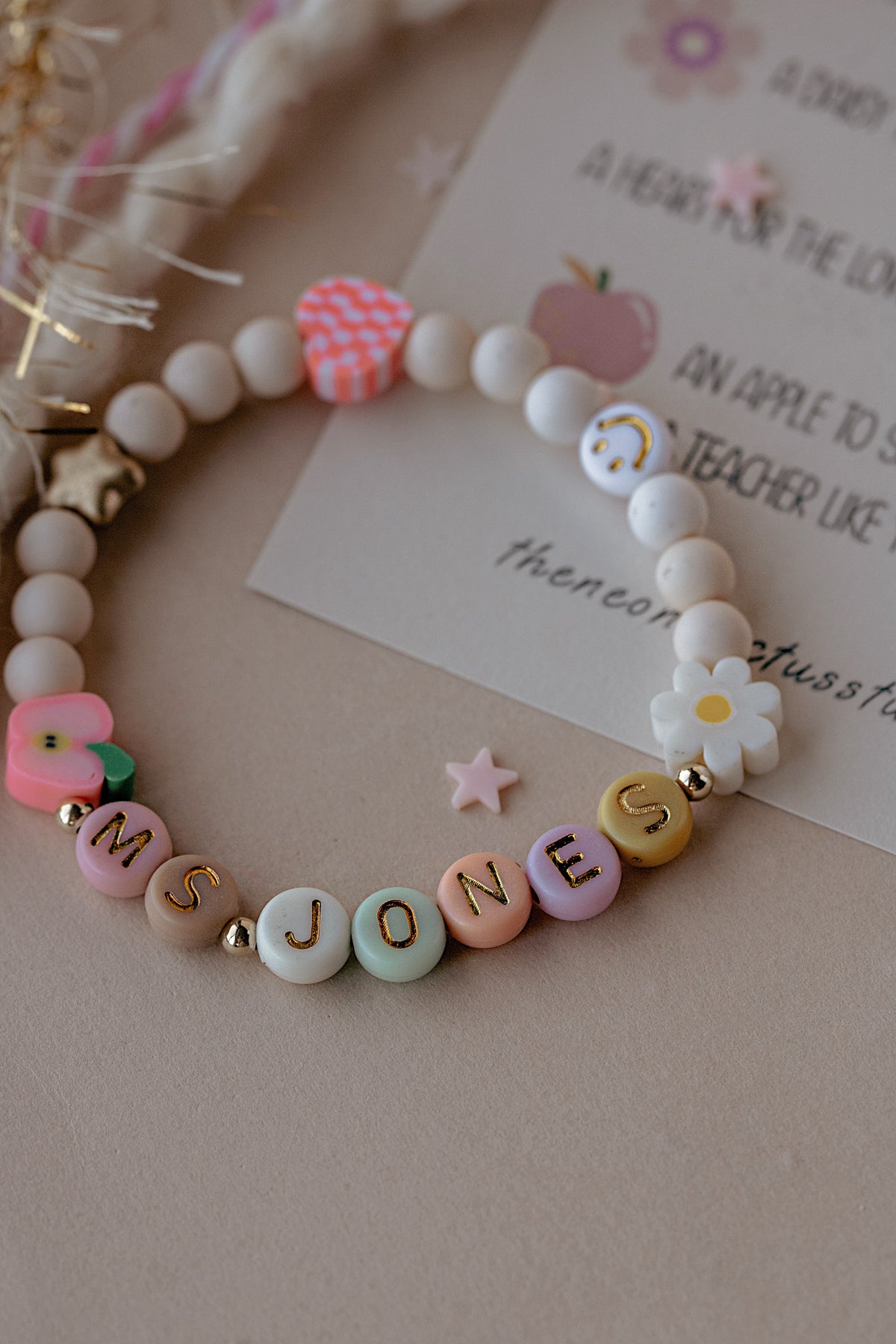 Teacher Appreciation Bracelet