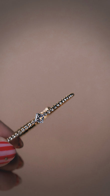 The Demi Diamond Wrap Bracelet