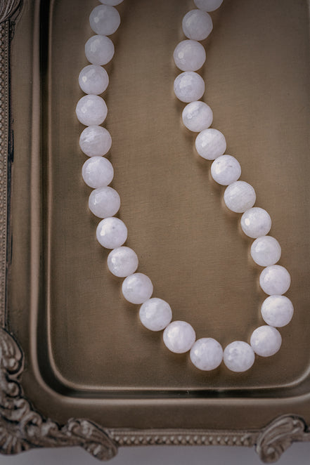 Moonstone Beaded Necklace