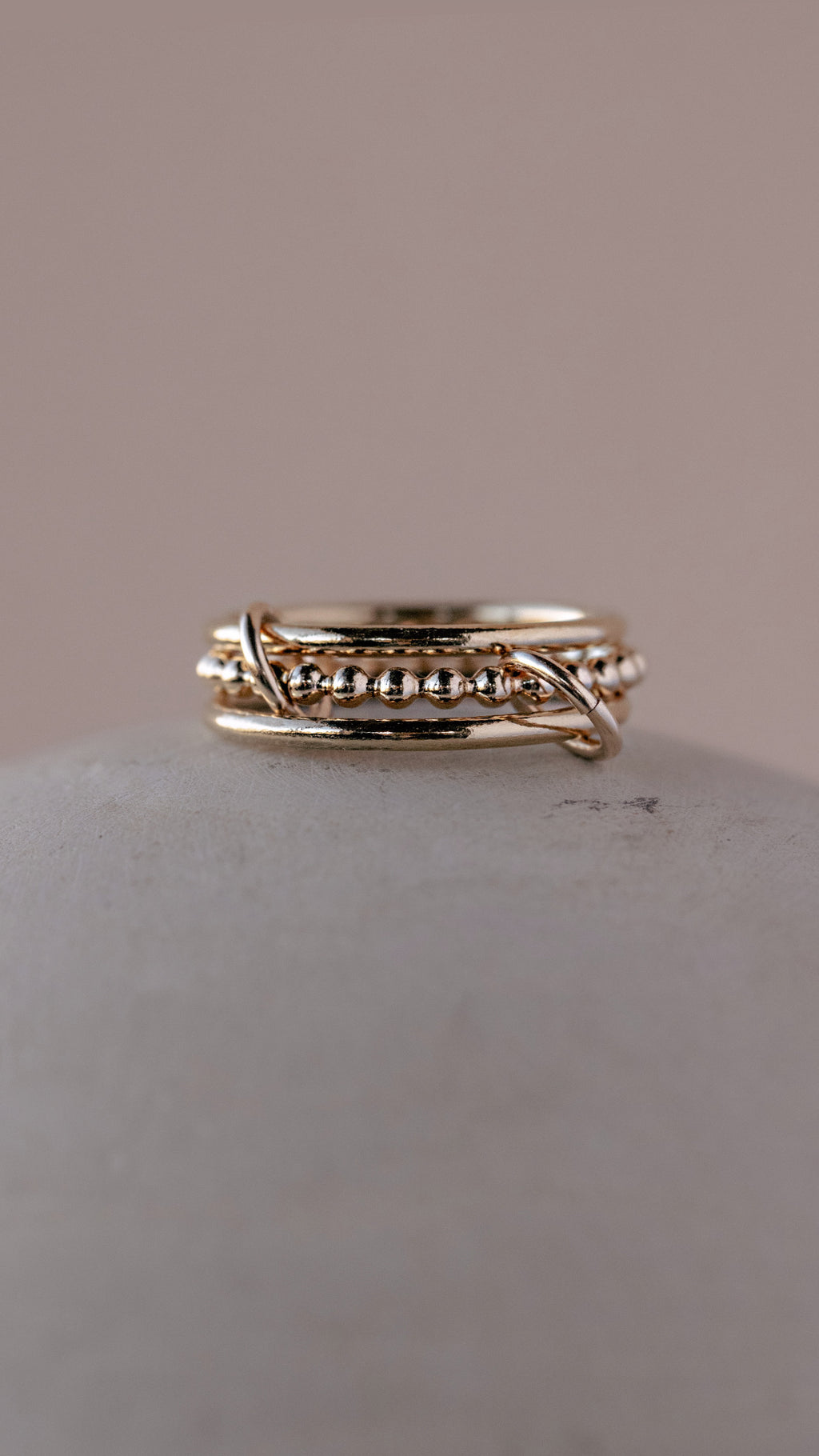 Triple Spinner Ring