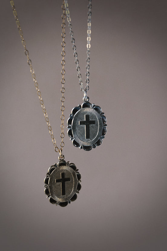 Blessing Cross Necklace