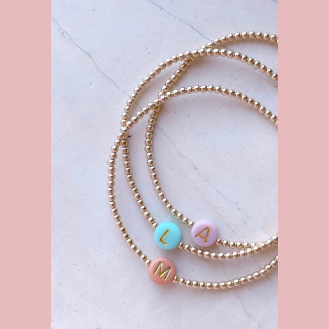 Dainty Initial Bracelet
