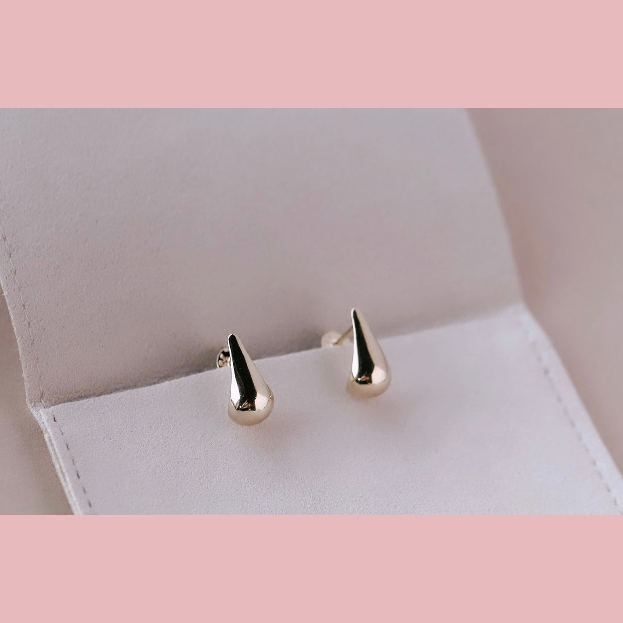 Teardrop Studs