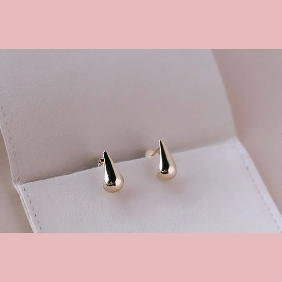 Teardrop Studs