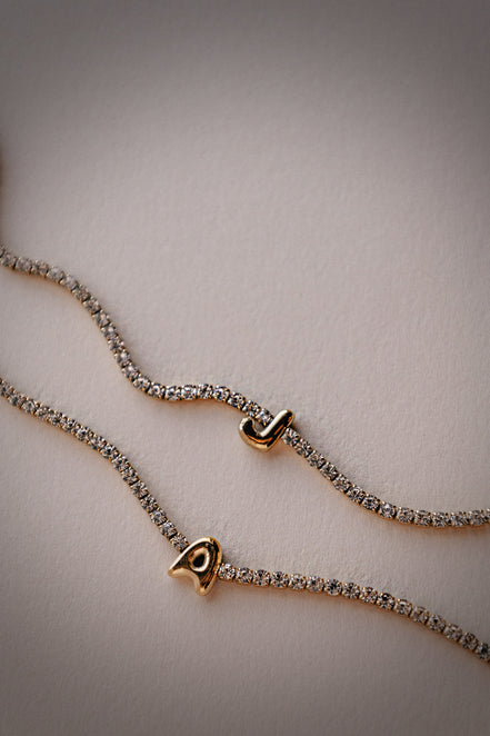 The Pop Art Initial Bracelet