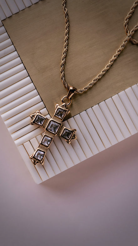 Beacon Cross Necklace