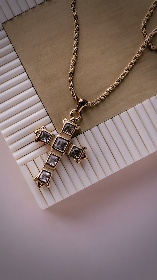 Beacon Cross Necklace