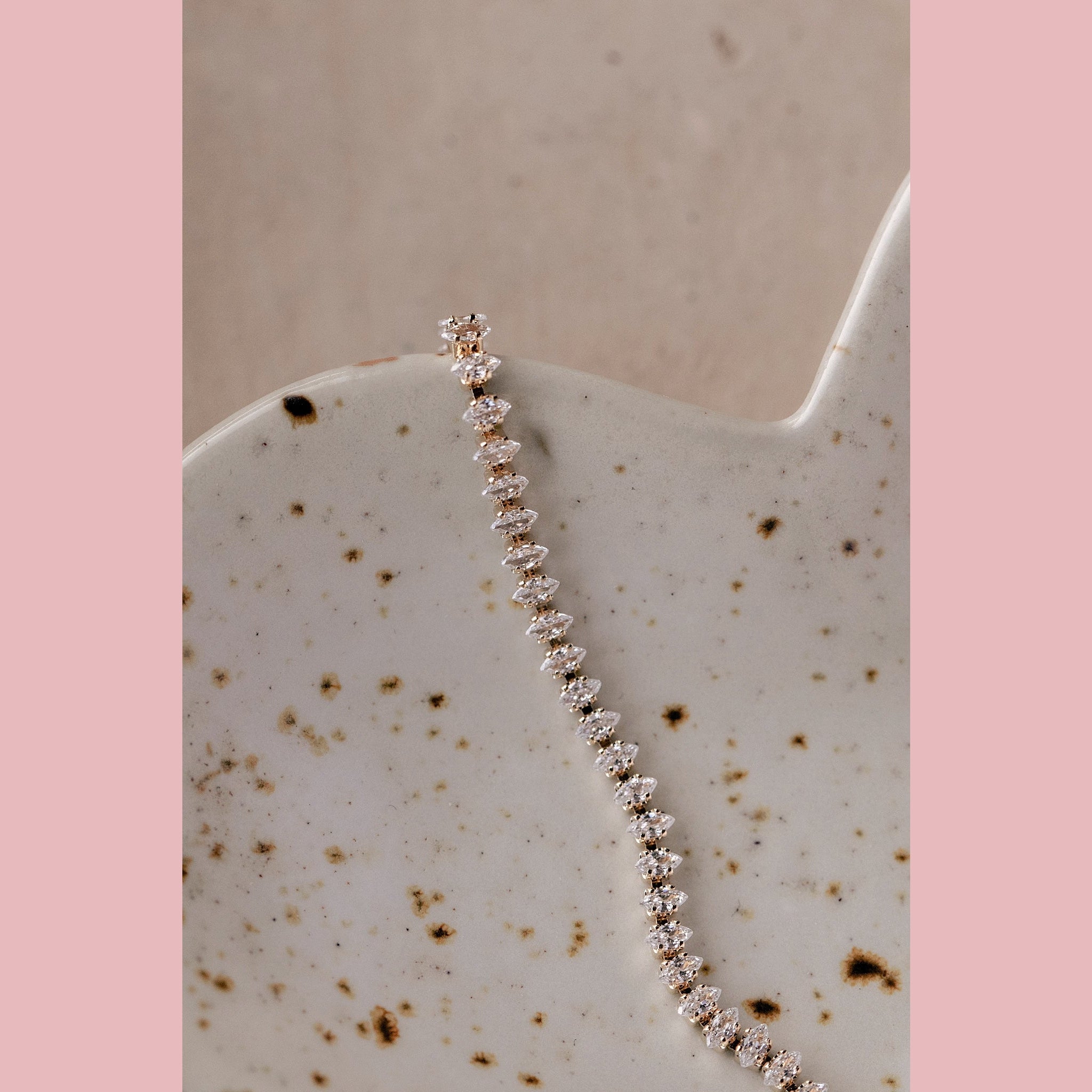 Marquise Tennis Bracelet