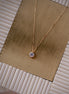 Lab Diamond Dainty Solitaire Necklace