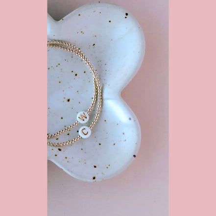 Dainty Initial Bracelet