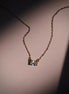 East West Dainty Oval Necklace