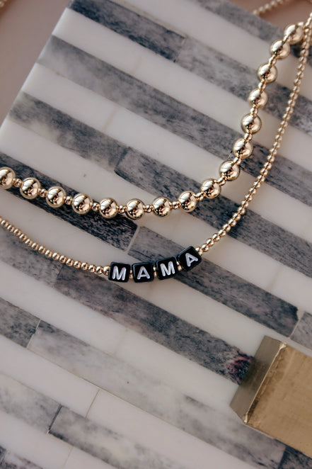 Beaded Word Necklace