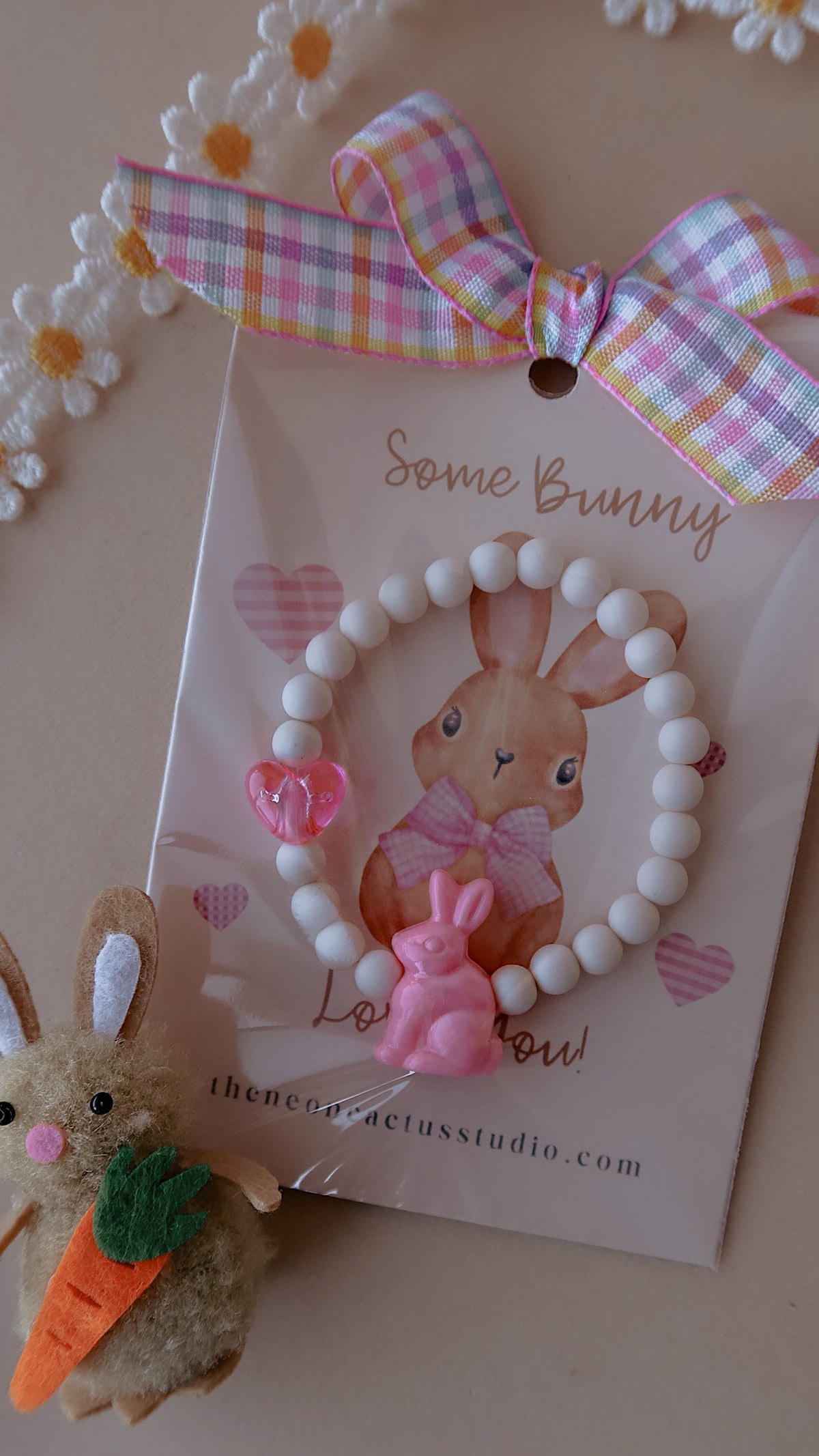 Some Bunny Loves You Bracelet