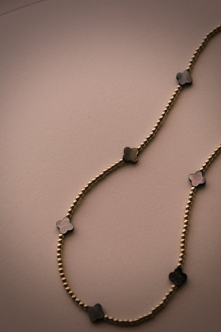 Monroe Clover Beaded Necklace