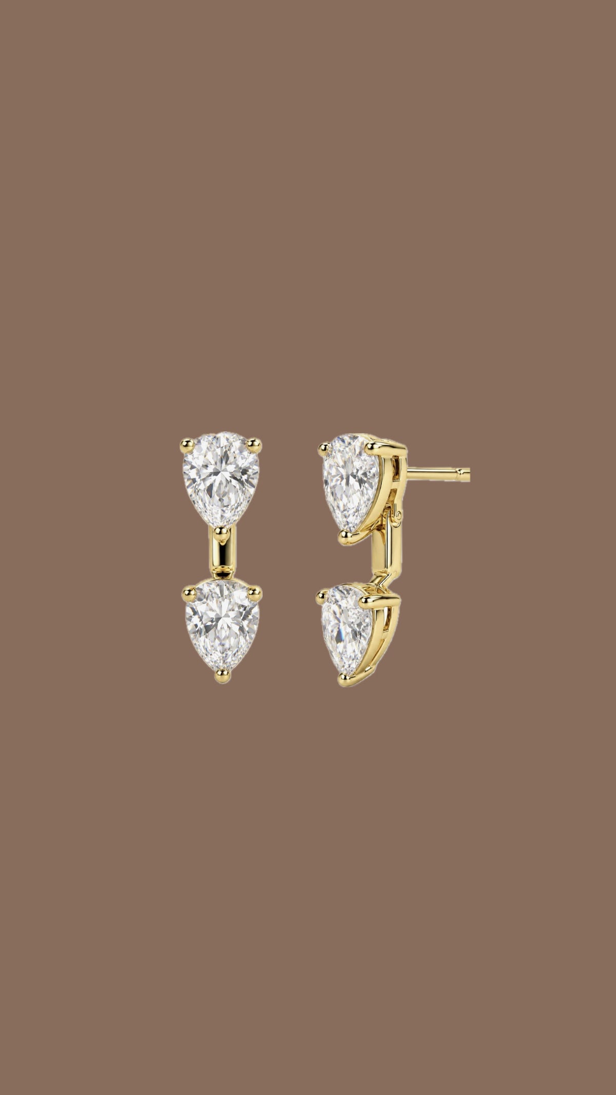 Palmer Pear 2 way studs
