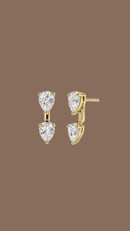 Palmer Pear 2 way studs