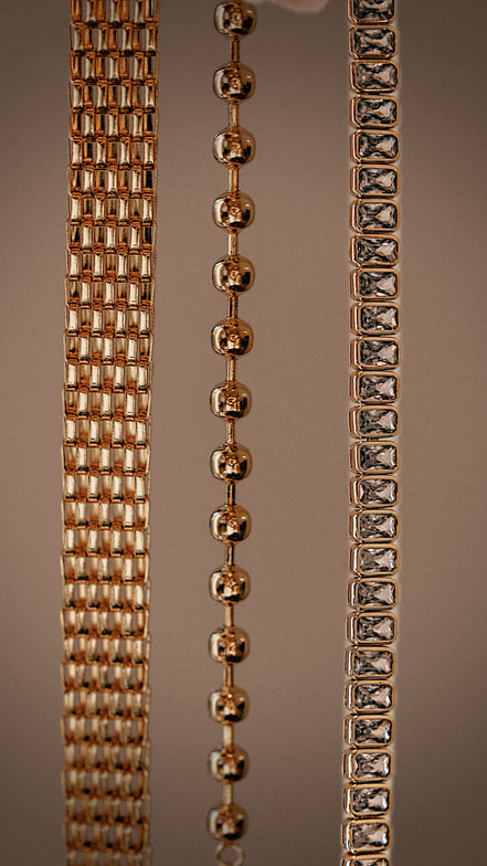 The Emery Emerald Bezel Tennis Bracelet