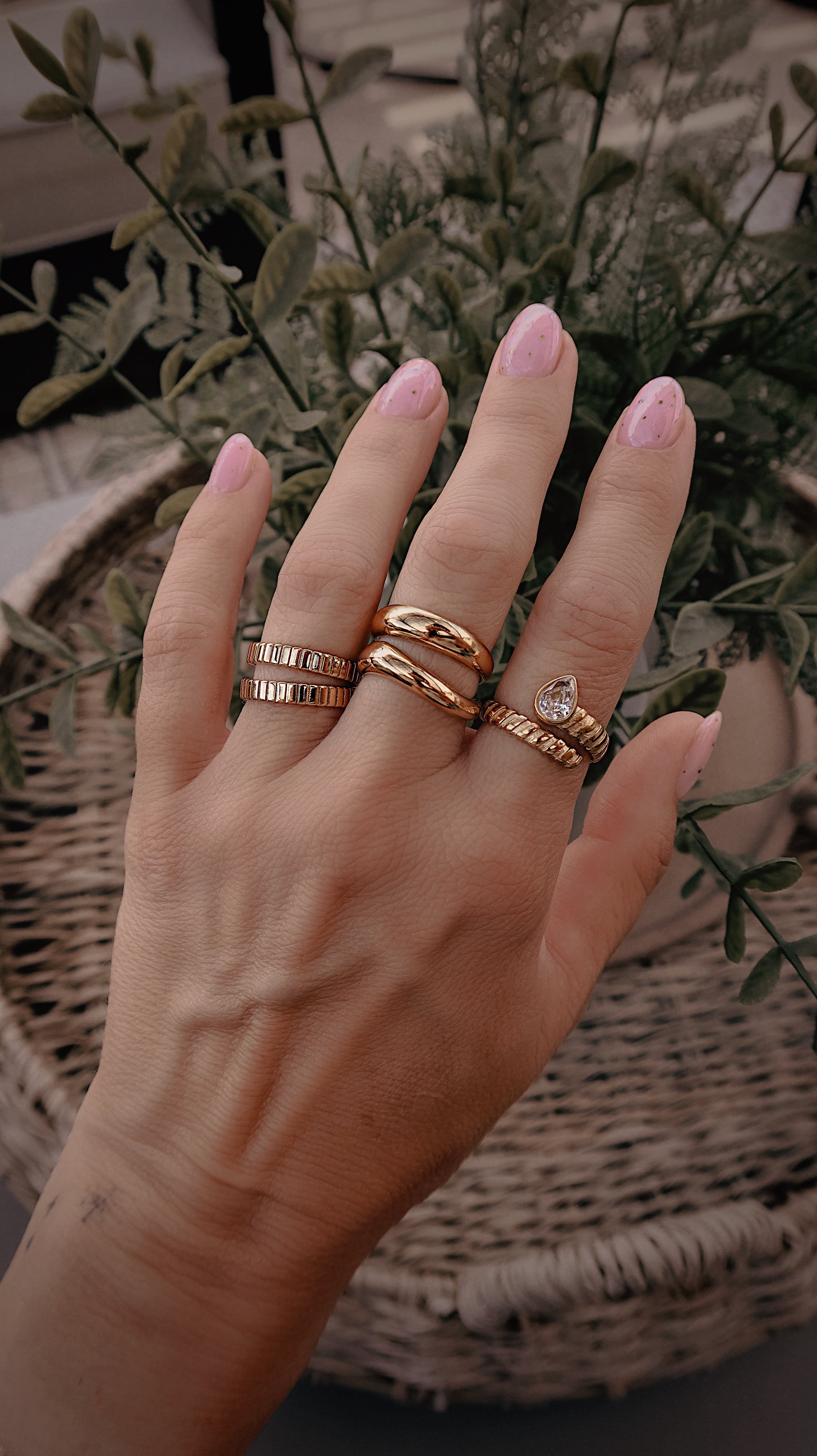 The Cleo Band Ring