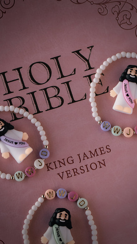 WWJD Bracelet - The Neon Cactus Studio