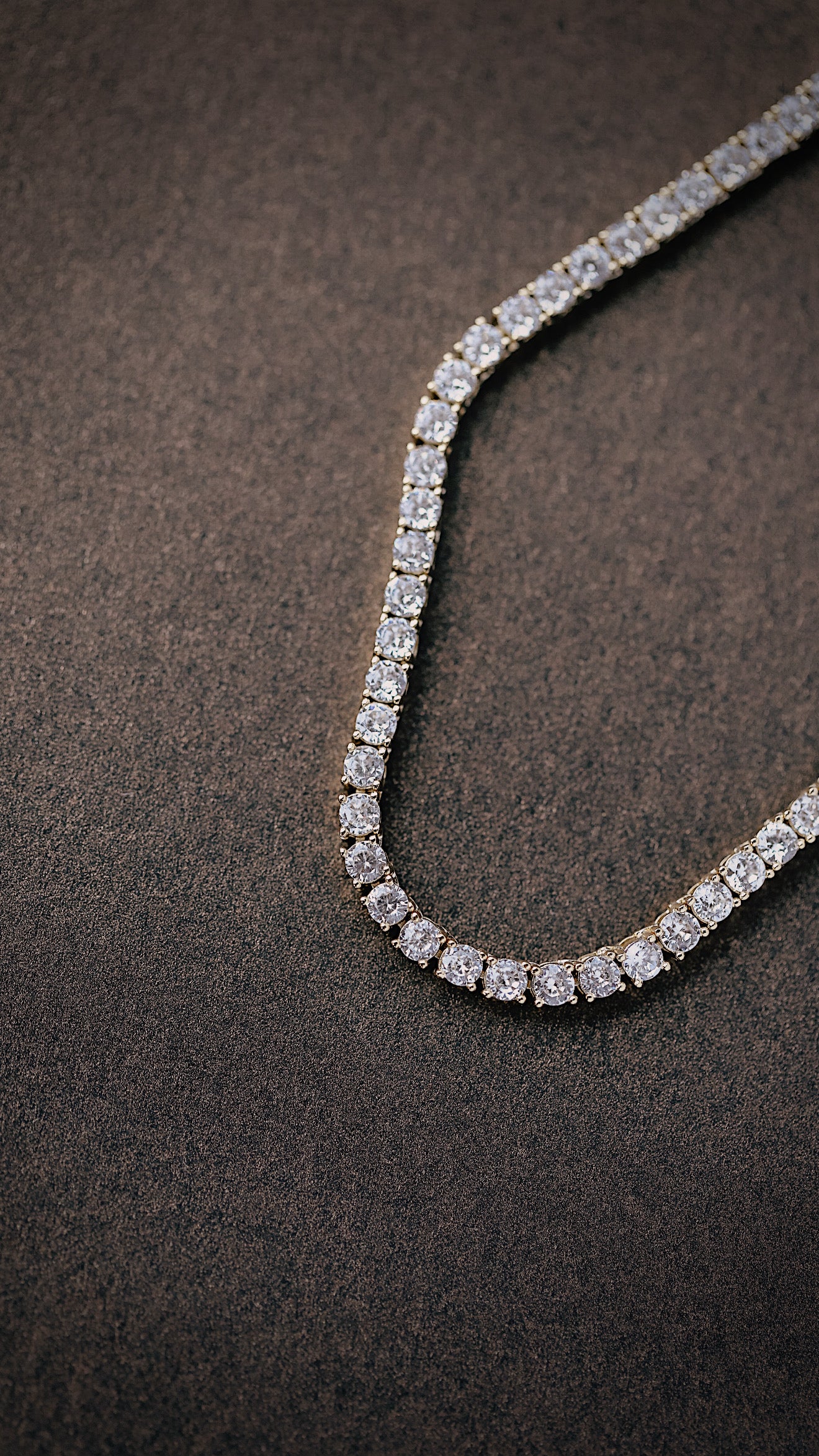 No Flip Tennis Necklace