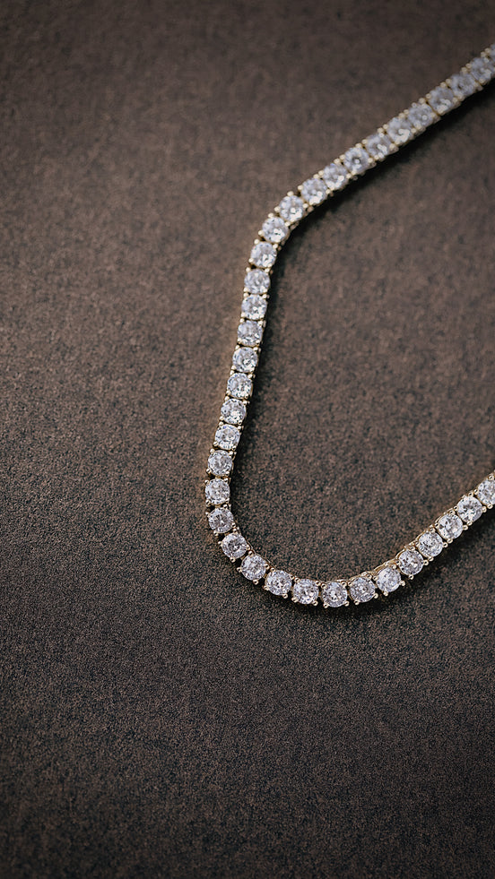 No Flip Tennis Necklace