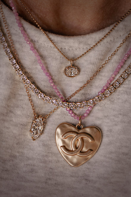 No Flip Tennis Necklace