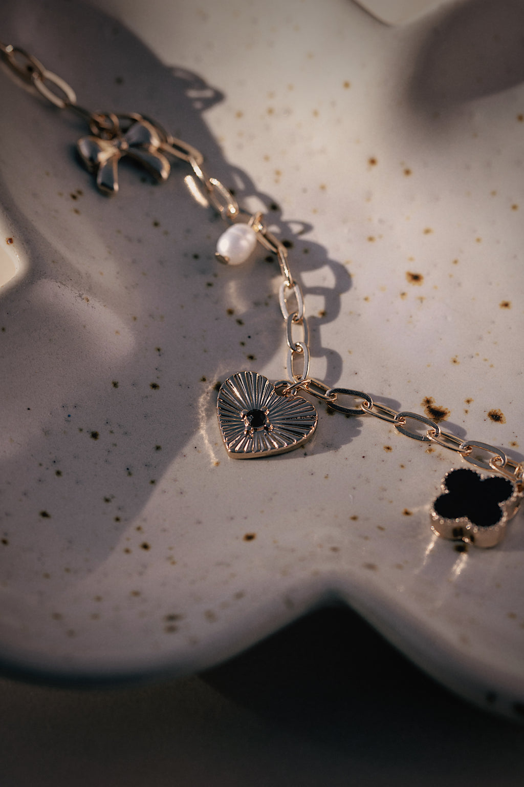 Girly Girl Dainty Charm Necklace
