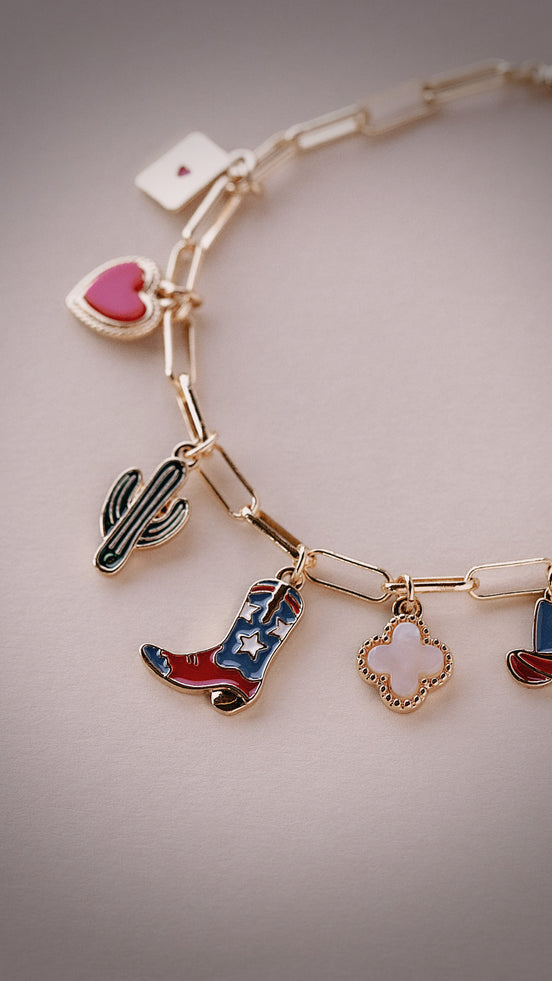 TN Charm Bracelet
