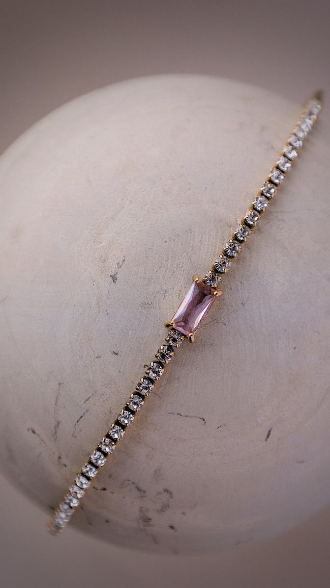 Rosé Tennis Bracelet