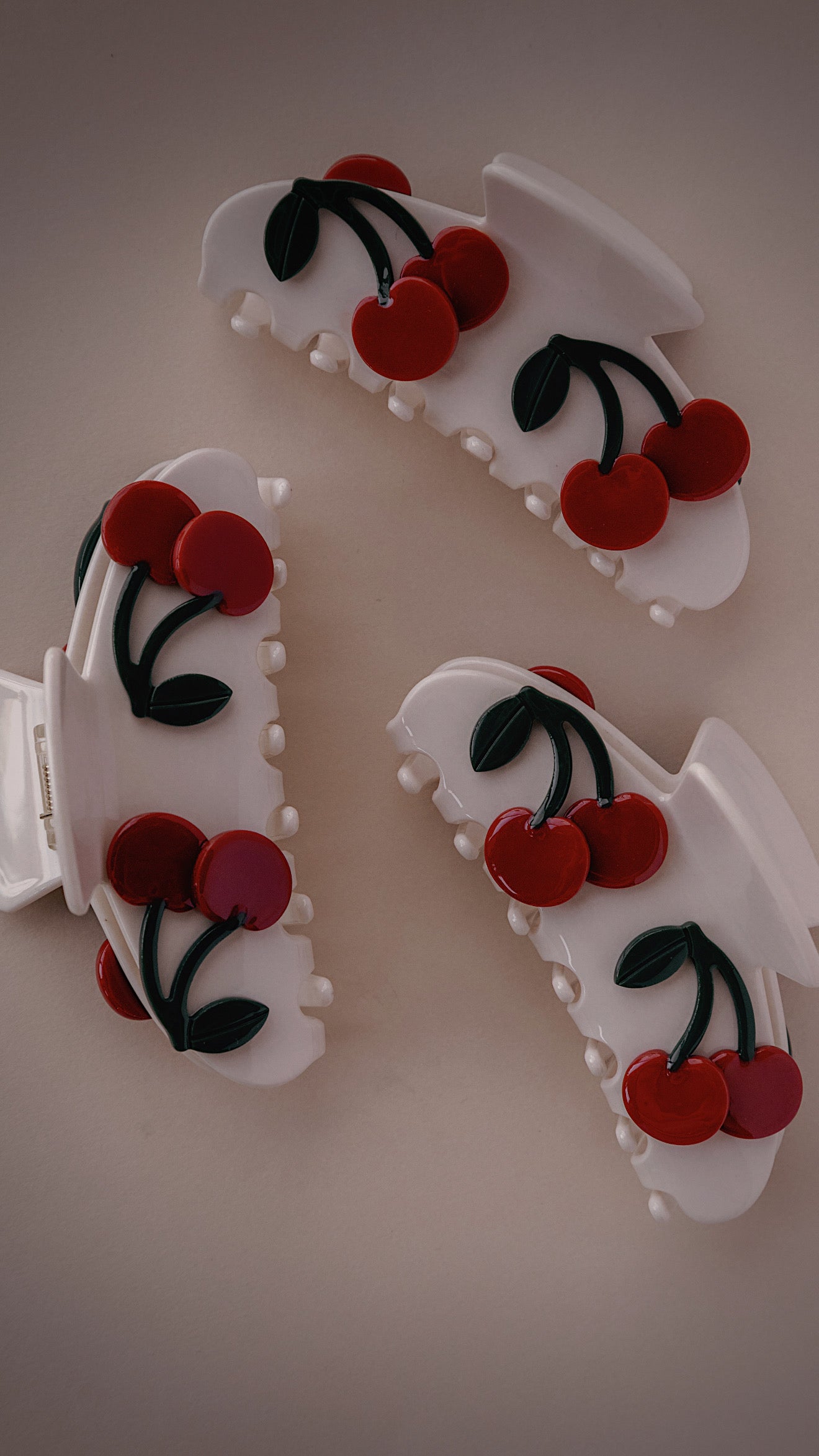 Cherry Babe Hair Clip - The Neon Cactus Studio