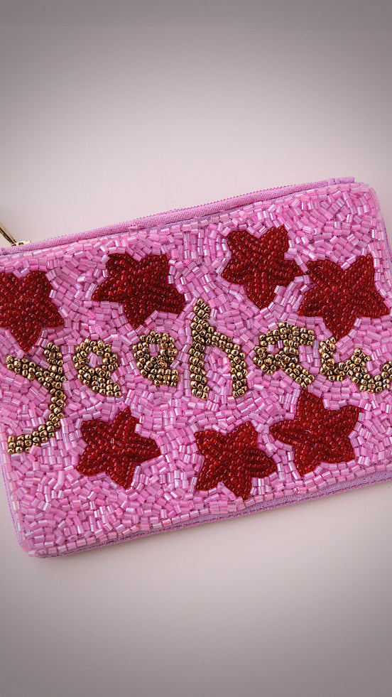 Yeehaw Beaded Pouch