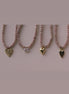 Pink Opal Charm Necklace