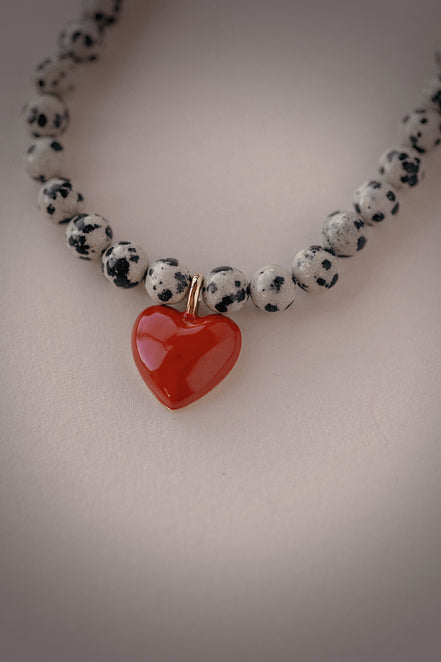 Jasper Love Necklace