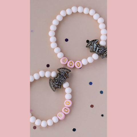 Pastel Boo Bats Bracelet