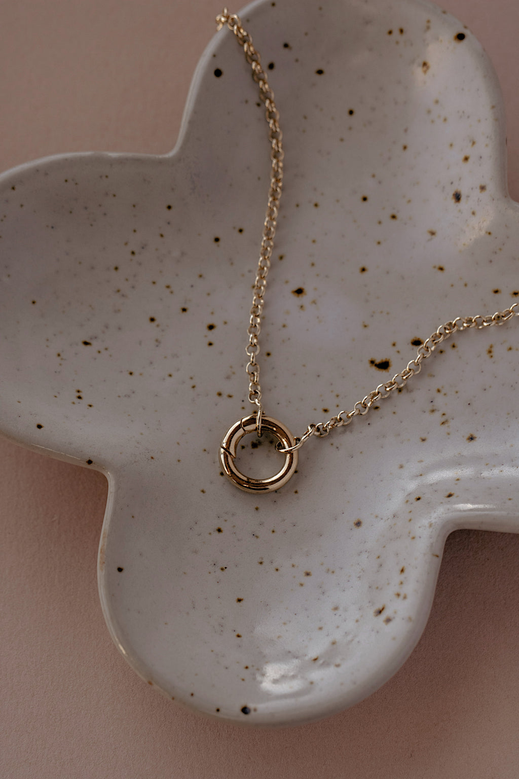 Rollo Chain Charm Holder Necklace