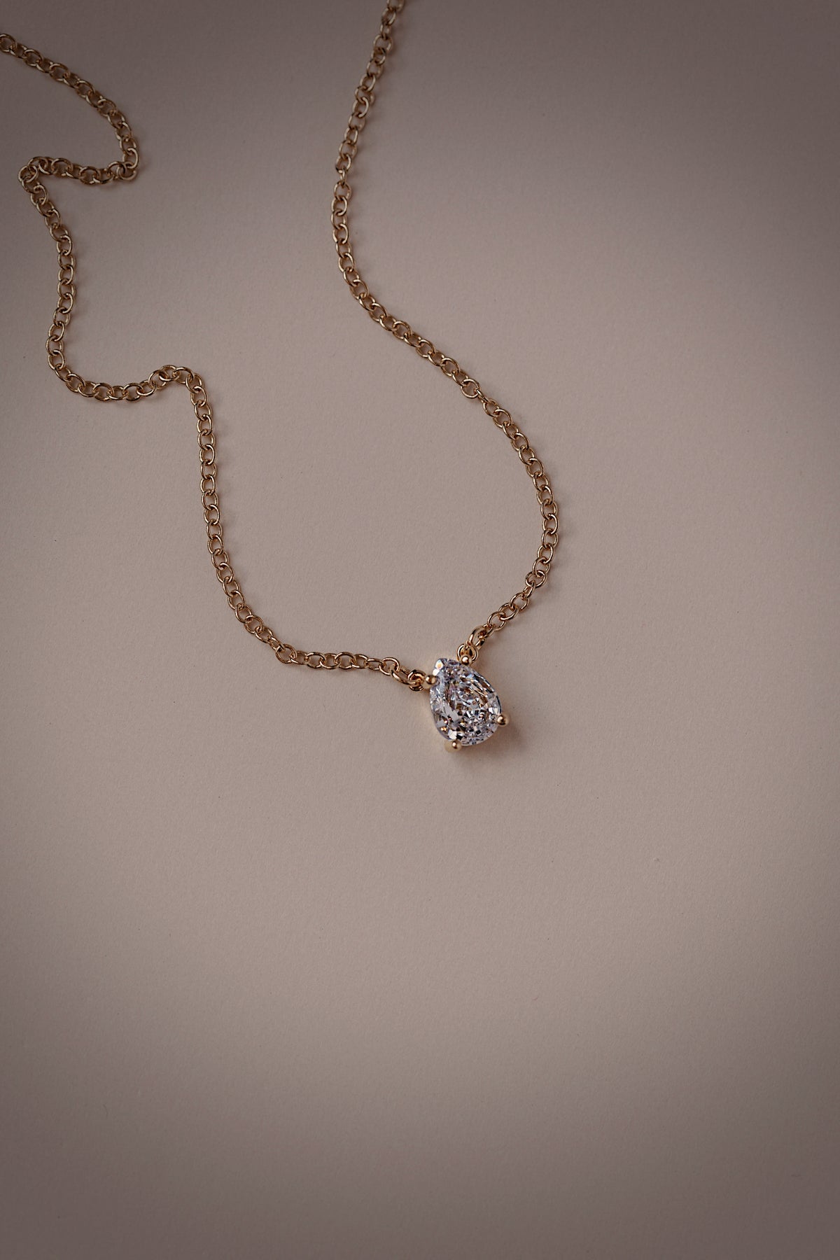 The Elodie Pear Necklace