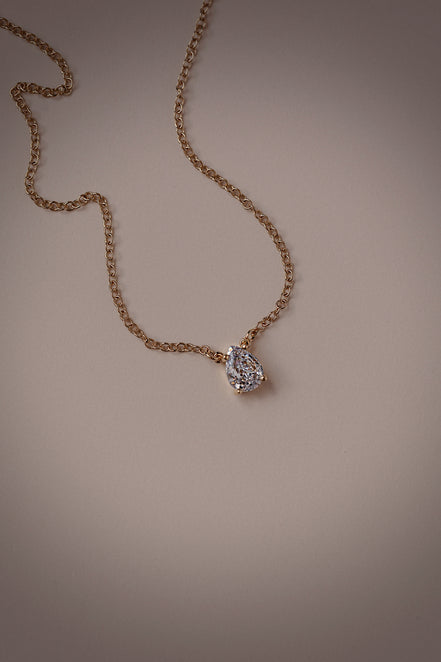 The Elodie Pear Necklace