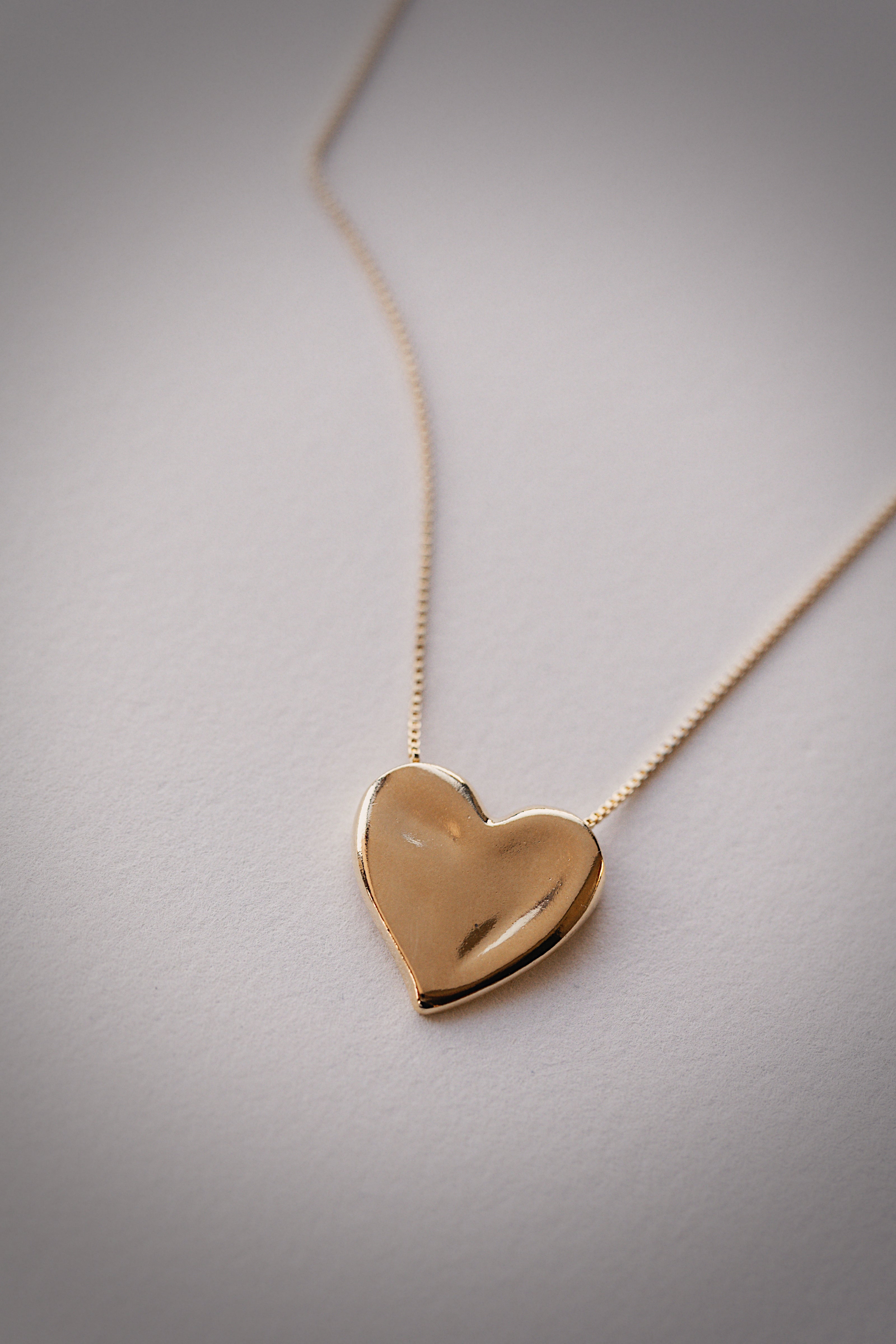 Heart Print Necklace