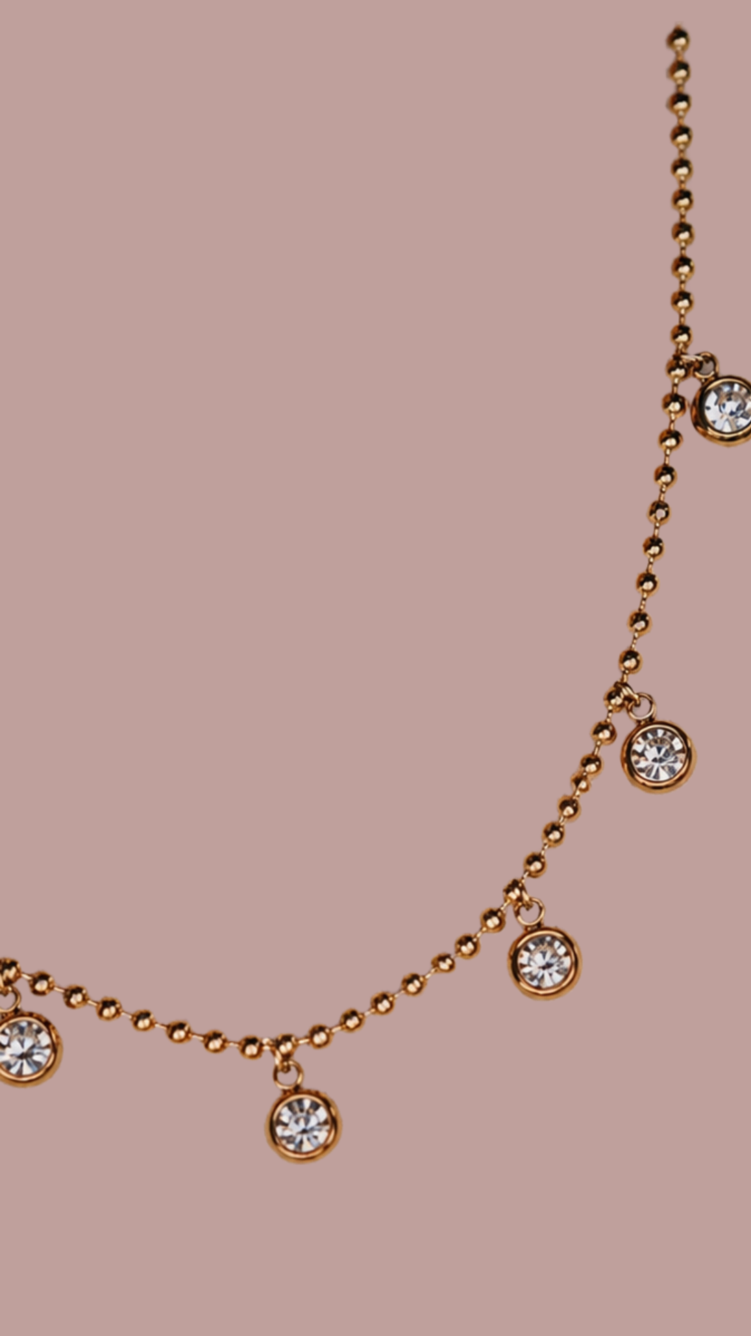 CZ Drops Necklace