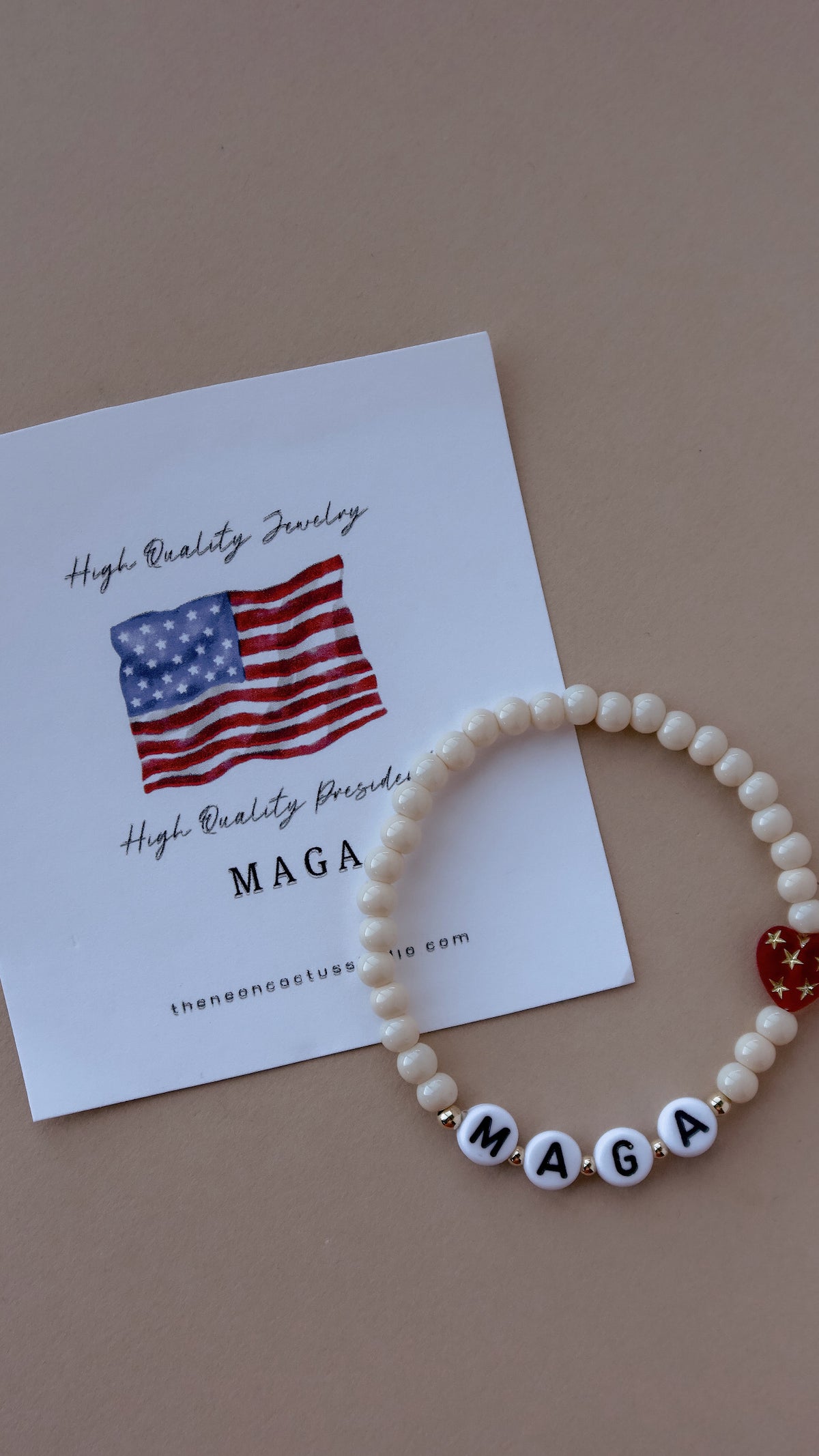 I Love MAGA Bracelet