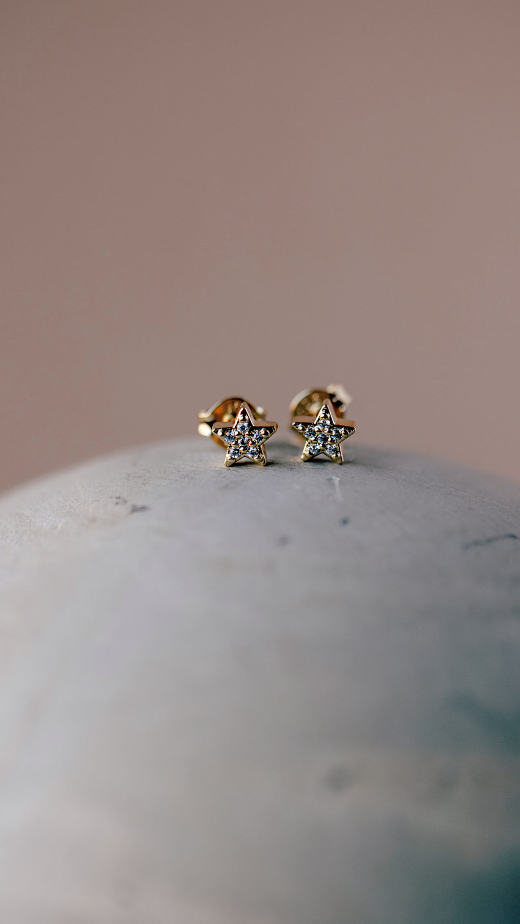 CZ Star Stud Earring