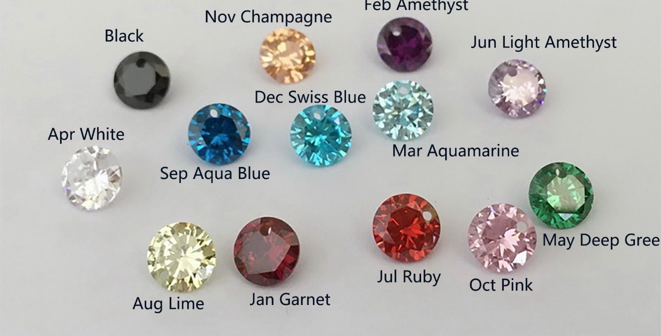 Beaded Birthstone Ring