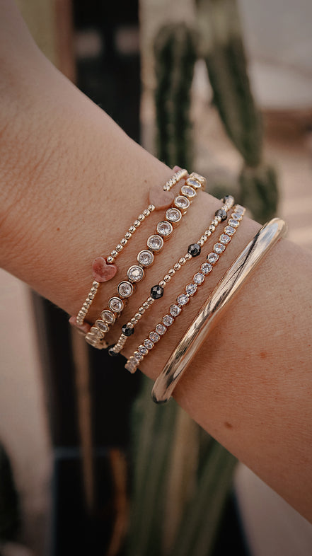 Noelle Hematite Bracelet