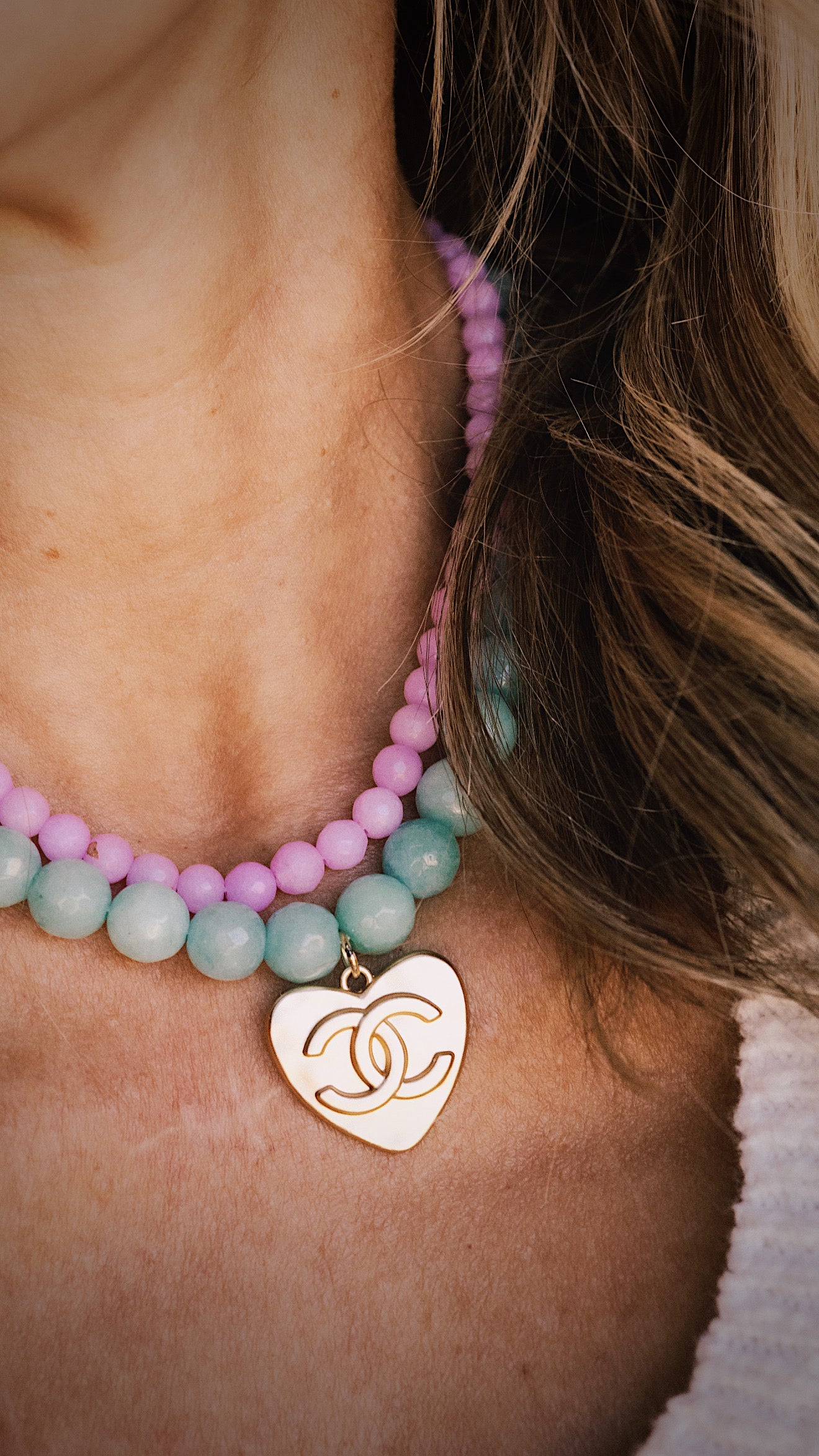 Turquoise Edit Beaded Necklace