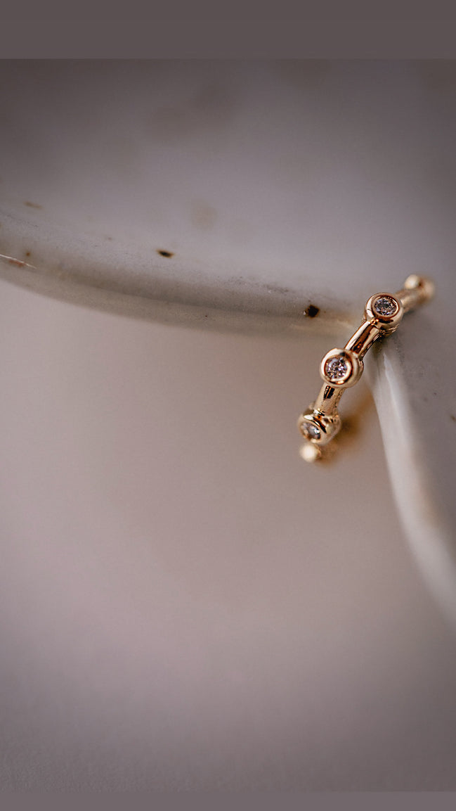 Bezel Ear Cuff
