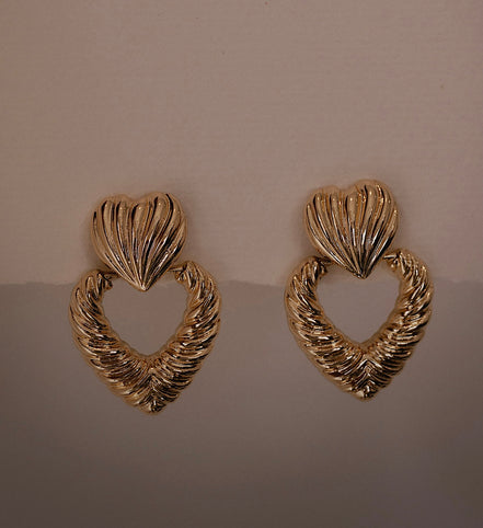 Heart Knocker Earrings