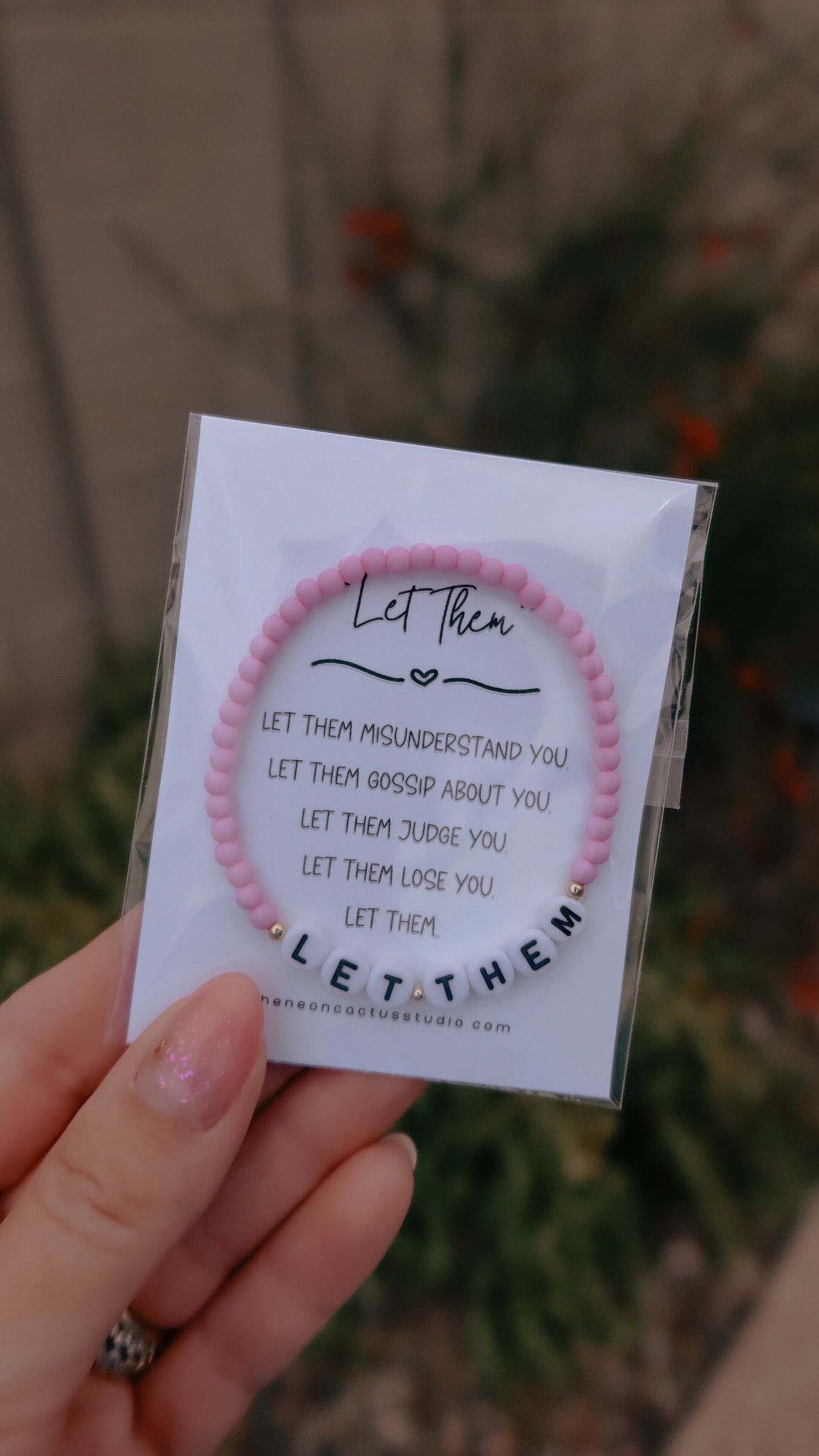 Let Them Bracelet