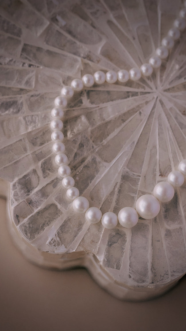Soft Launch Pearl Necklace
