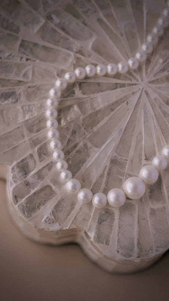 Soft Launch Pearl Necklace